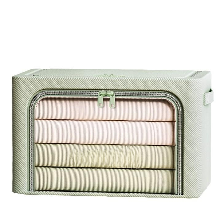 New clothes storage box household fabric folding basket wardrobe clothes quilt storage box bag stora