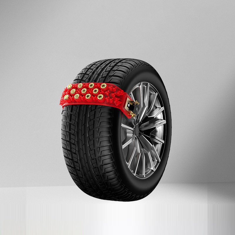 겨울 도로 자동차 바퀴 내마모성 미끄럼 방지 체인