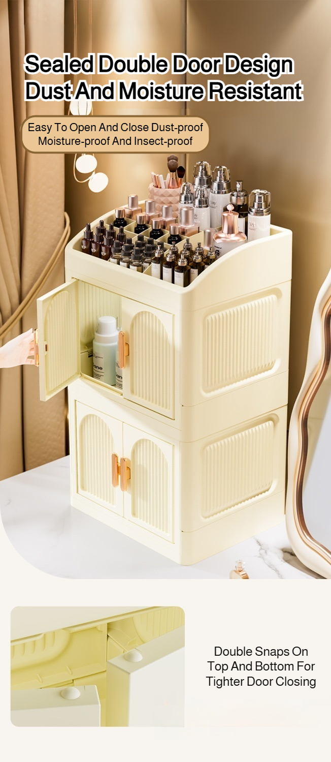 화장대용 수납함으로 활용된 모습