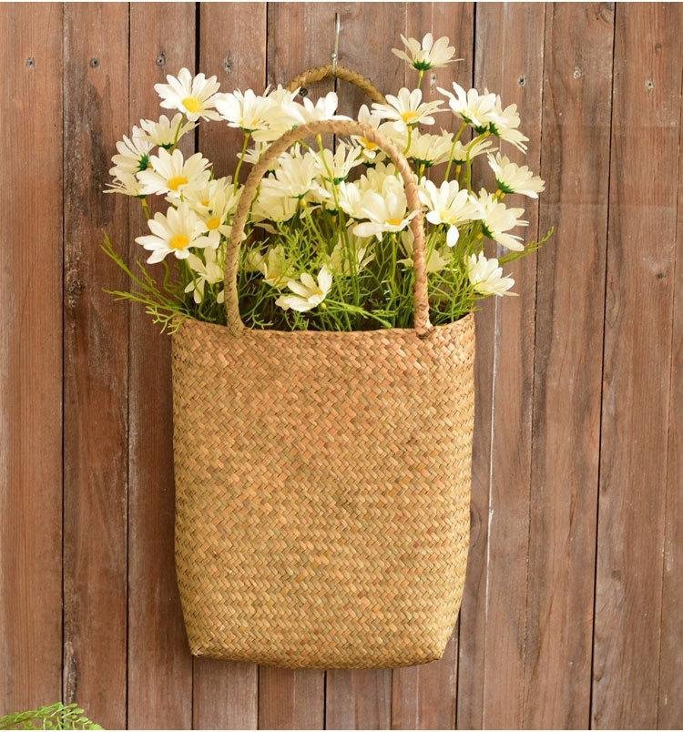 Panier multifonction en herbe de mer