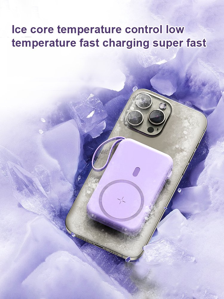 22.5W Super Fast Charging-20,000 mAh Magnetic Charging Foldable Stand Wireless Power Bank