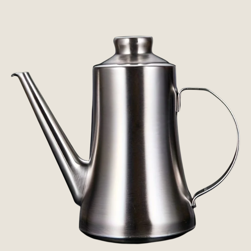 304 스테인리스강 기름 주전자를 두껍게 하다