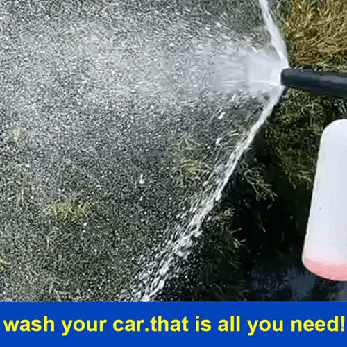 Universal spray gun car washing machine nozzle full set of car washing water gun
