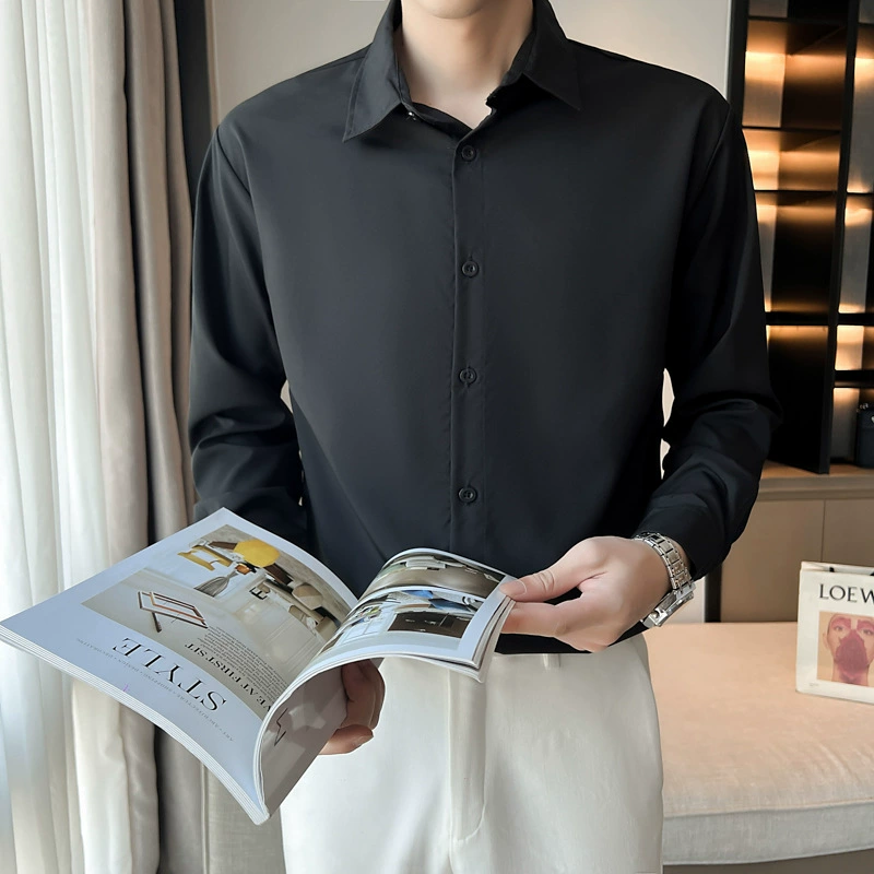 Laza, vasalást nem igénylő lezser ing