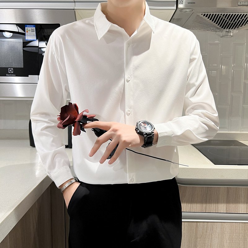 Laza, vasalást nem igénylő lezser ing