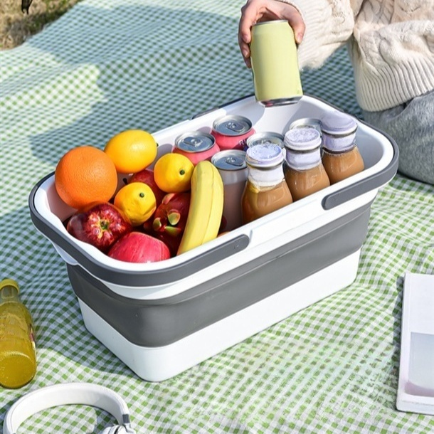 戶外可折疊便攜式收納籃