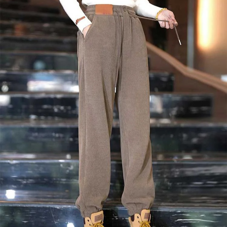 composite fleece-lined thick pants