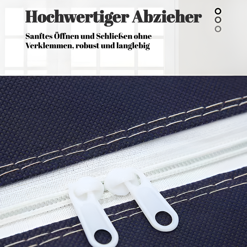 Vlies-Umzugstasche mit großem Fassungsvermögen, Aufbewahrungstasche für Haushaltsdecken, einfarbig, 