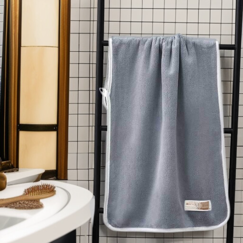 샹펑 코럴 더 두꺼운 빅사이즈 흡수 타월 성인 가정용 소프트 세안 타월