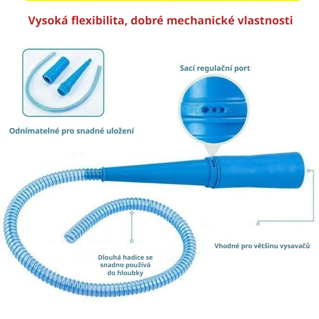 Prodlužovací trubice k vysavači