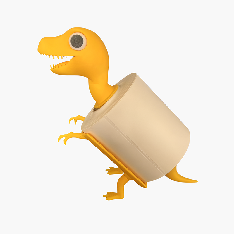 恐竜のトイレットペーパーホルダー 3Dプリント装飾品