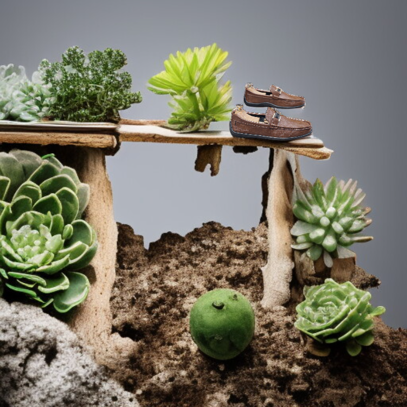 メンズ本革ローファー