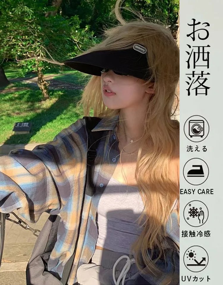 ゆったりチェック柄シャツ