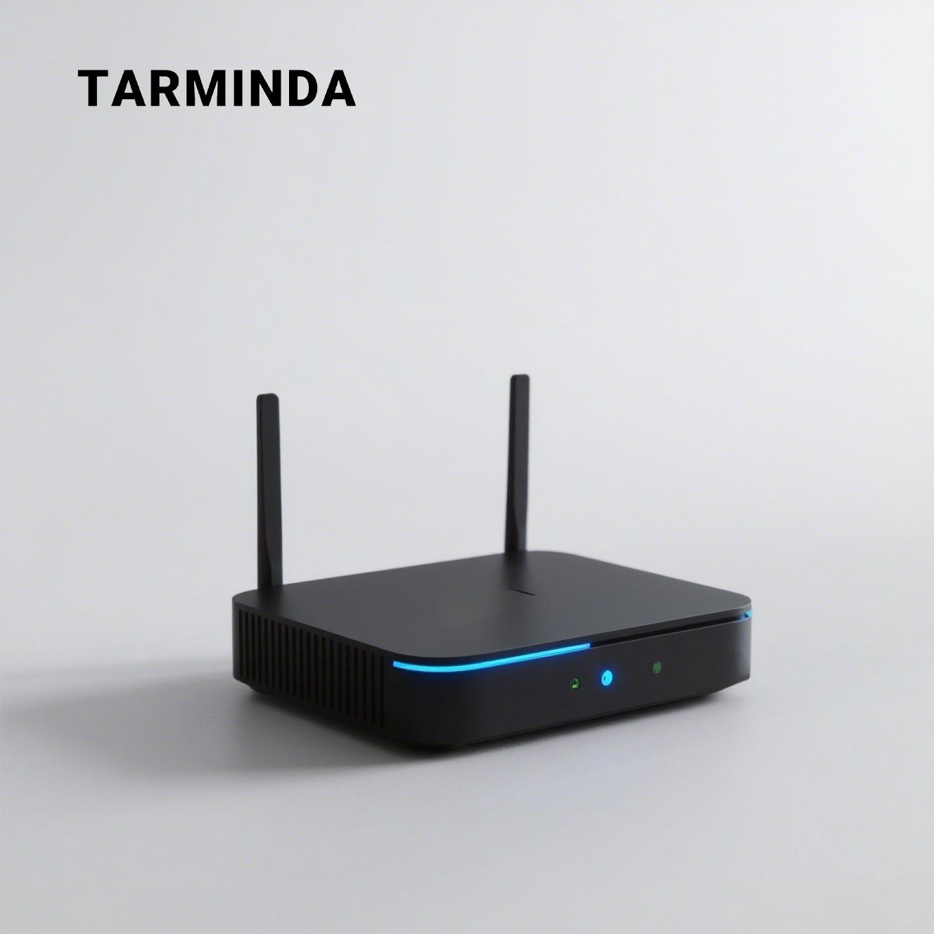 Decodificador de televisión digital terrestre con WiFi vista frontal