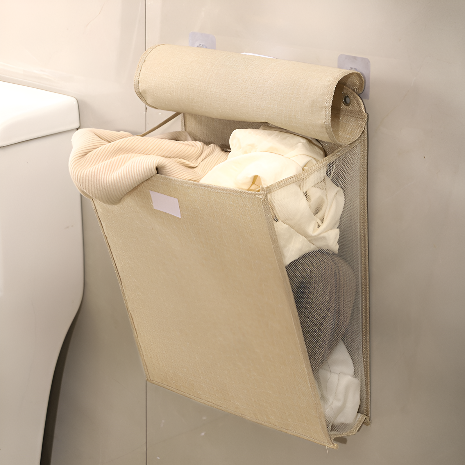 Wäschekorb mit großem Fassungsvermögen für Schlafzimmer und Badezimmer