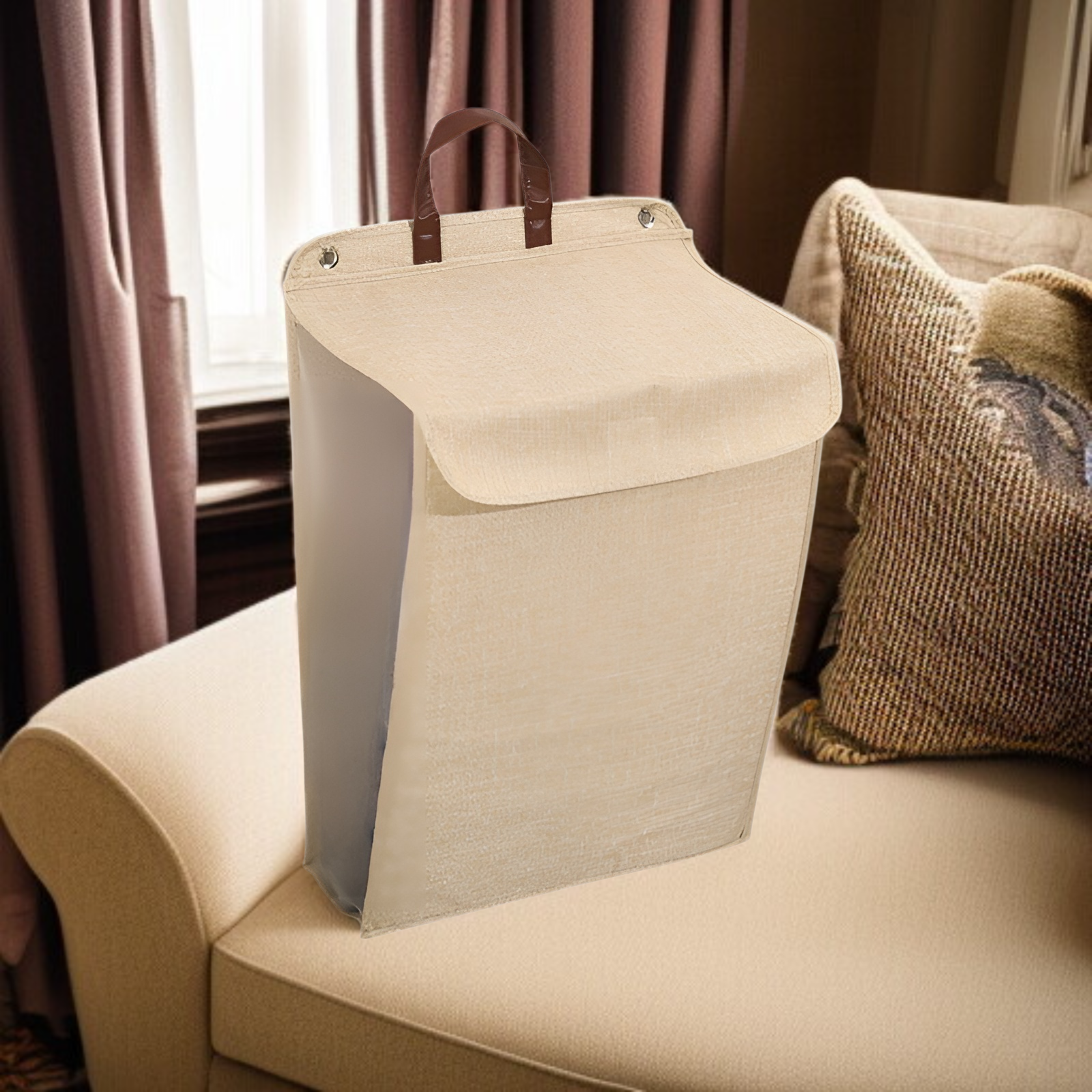 Haushaltskorb für schmutzige Kleidung mit großem Fassungsvermögen, Aufbewahrungskorb für Kleidung, S