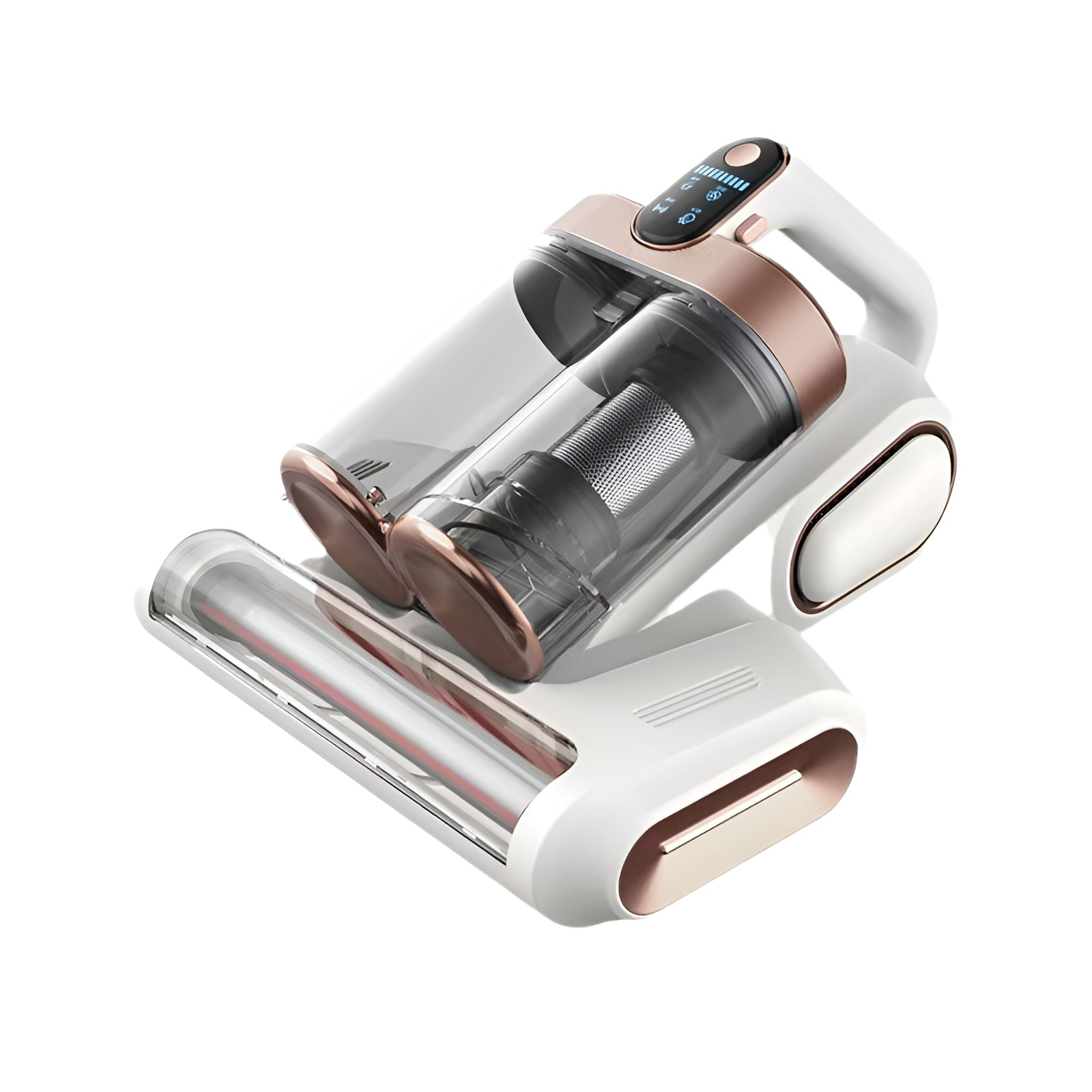 Walzenbürste, doppelter Staubbecher, Pat-Filter, Instrument zur Milbenentfernung, UV-Sterilisation, 