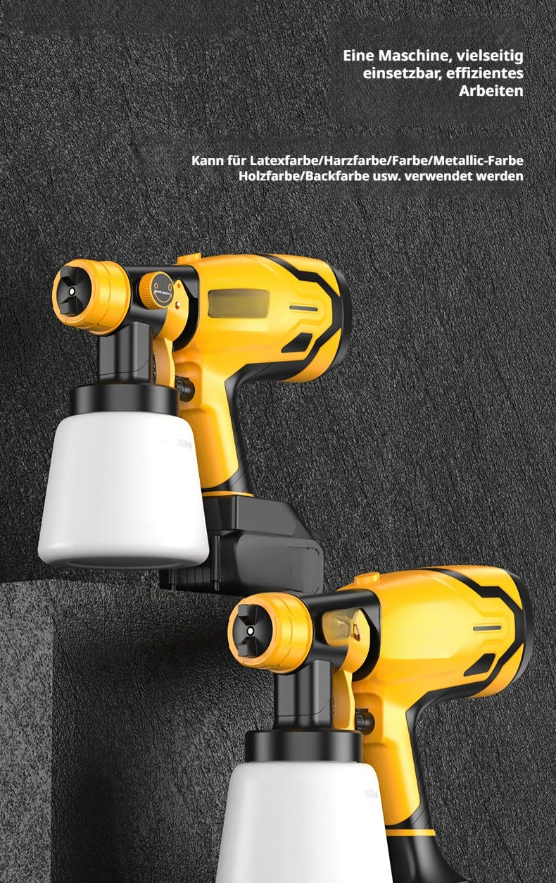 Spezielle Hengpeng Farbsprühflasche elektrische Spritzpistole kleine Sprühmaschine LatexFarbspray pr