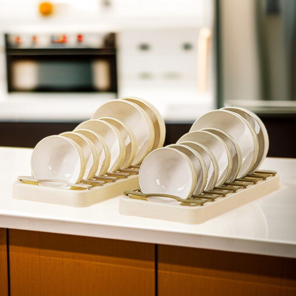 주방 탈부착 식기 접시 수납대
