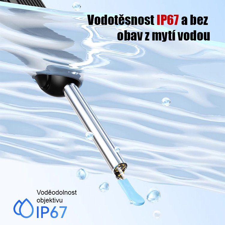 Viditelná lžíce na čištění uší, šikovný nástroj na čištění uší.