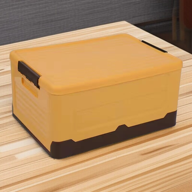 Durable car storage bin for outdoor activities