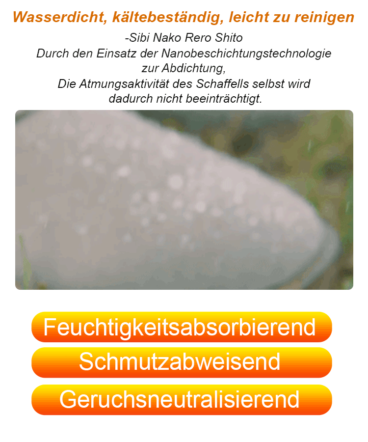 20 cm hohe, dick gefütterte, warme Schuhe