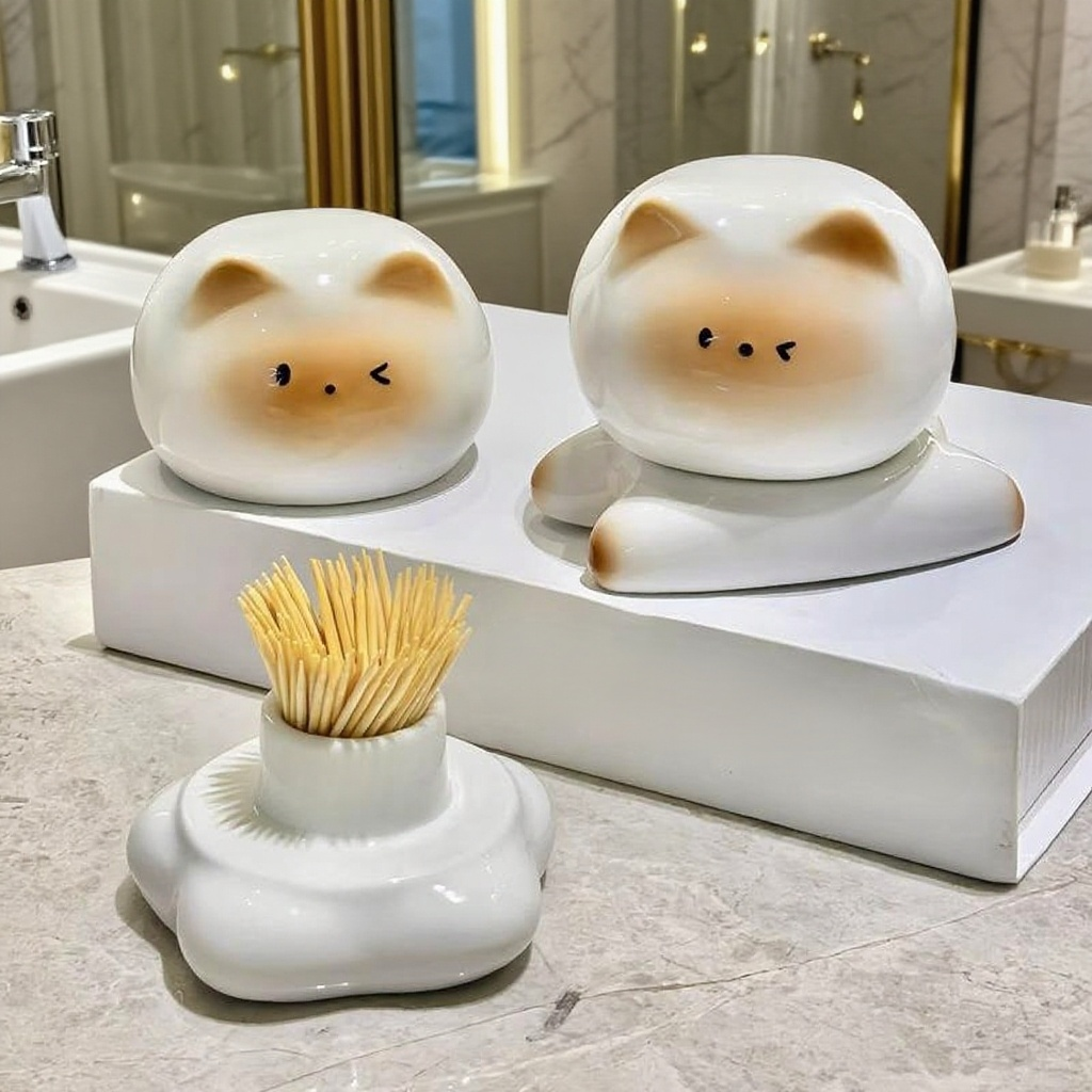 Süße Keramik Zahnstopf