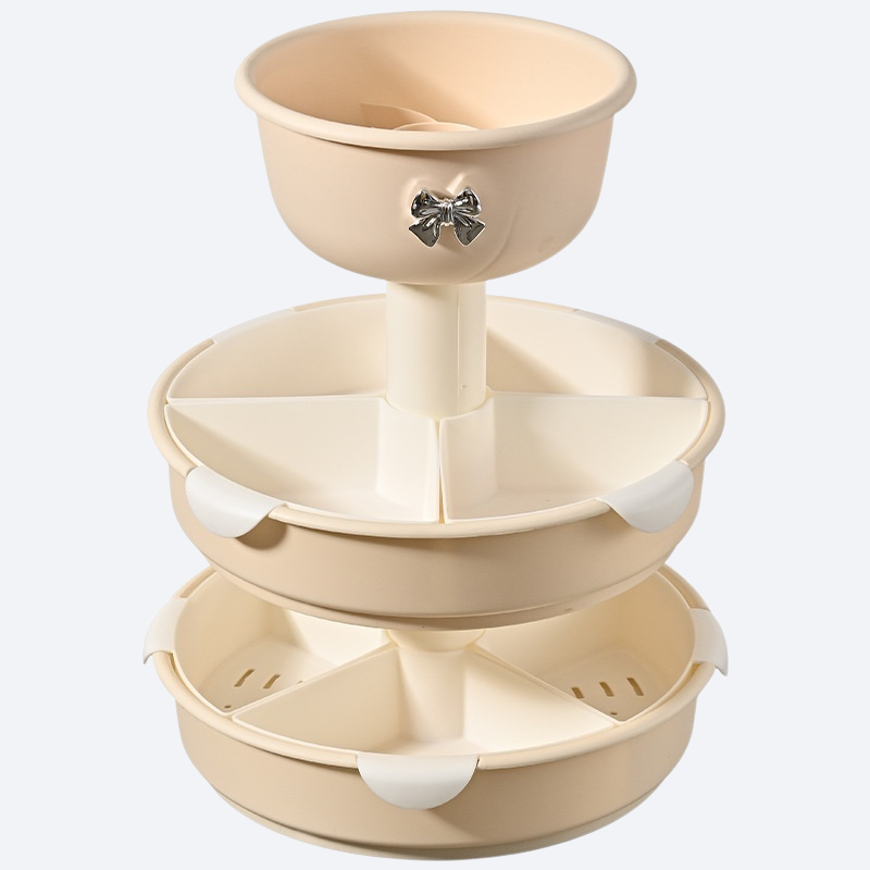 回転可能なキッチン野菜の重ね合わせ