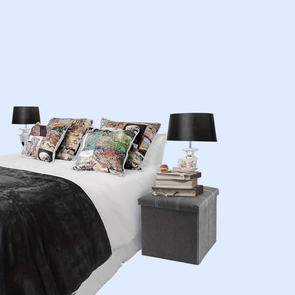 Foldable small lantern for home use