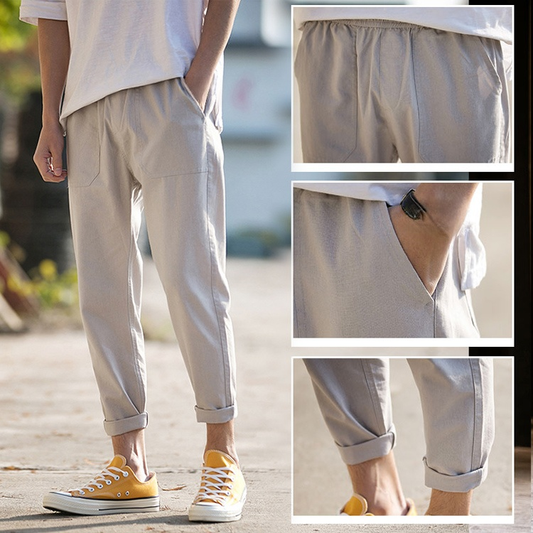 メンズプラスサイズカジュアルパンツ