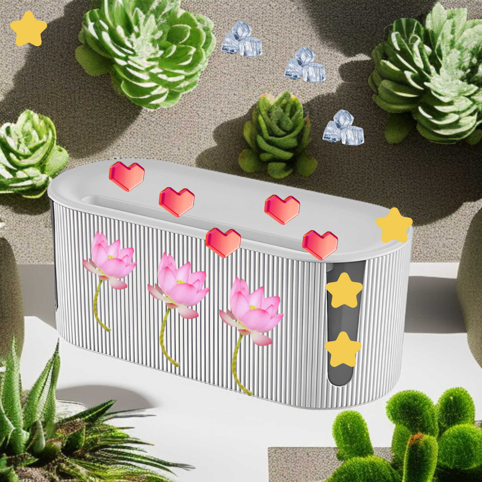 万能ケーブル収納ボックス：電線、タップ、ネットワークケーブルを整理整頓し、スロットデザインでスッキリ収納。