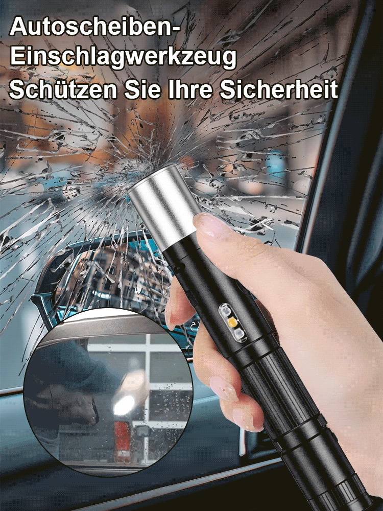 Taschenlampe mit Hochleistungs-Lichtbogen zur Abwehr von Übeltätern