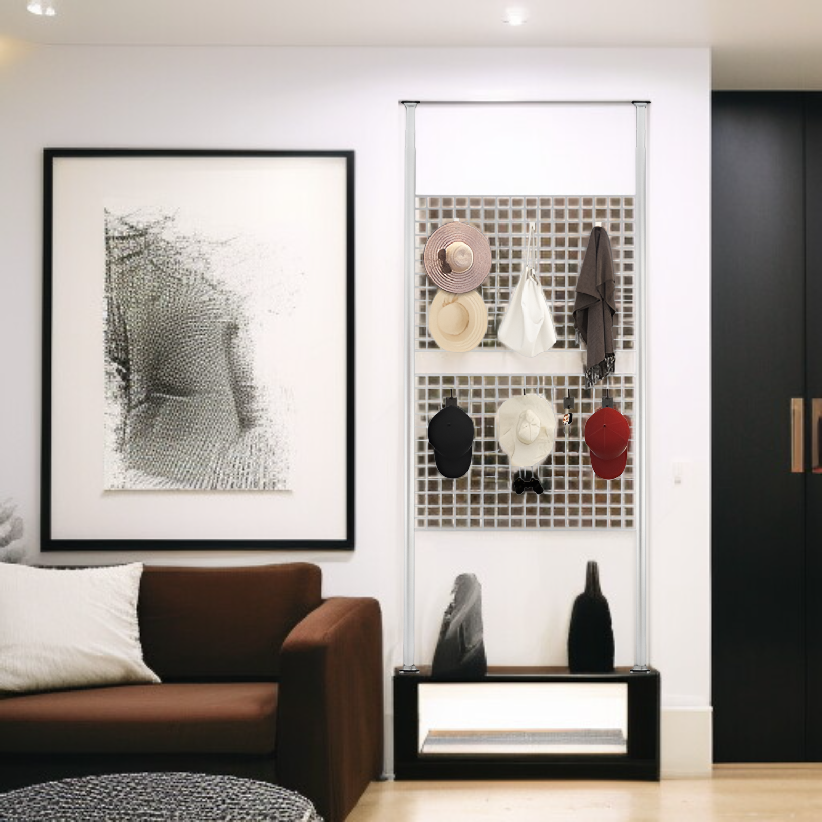 省スペース収納ラック全体画像