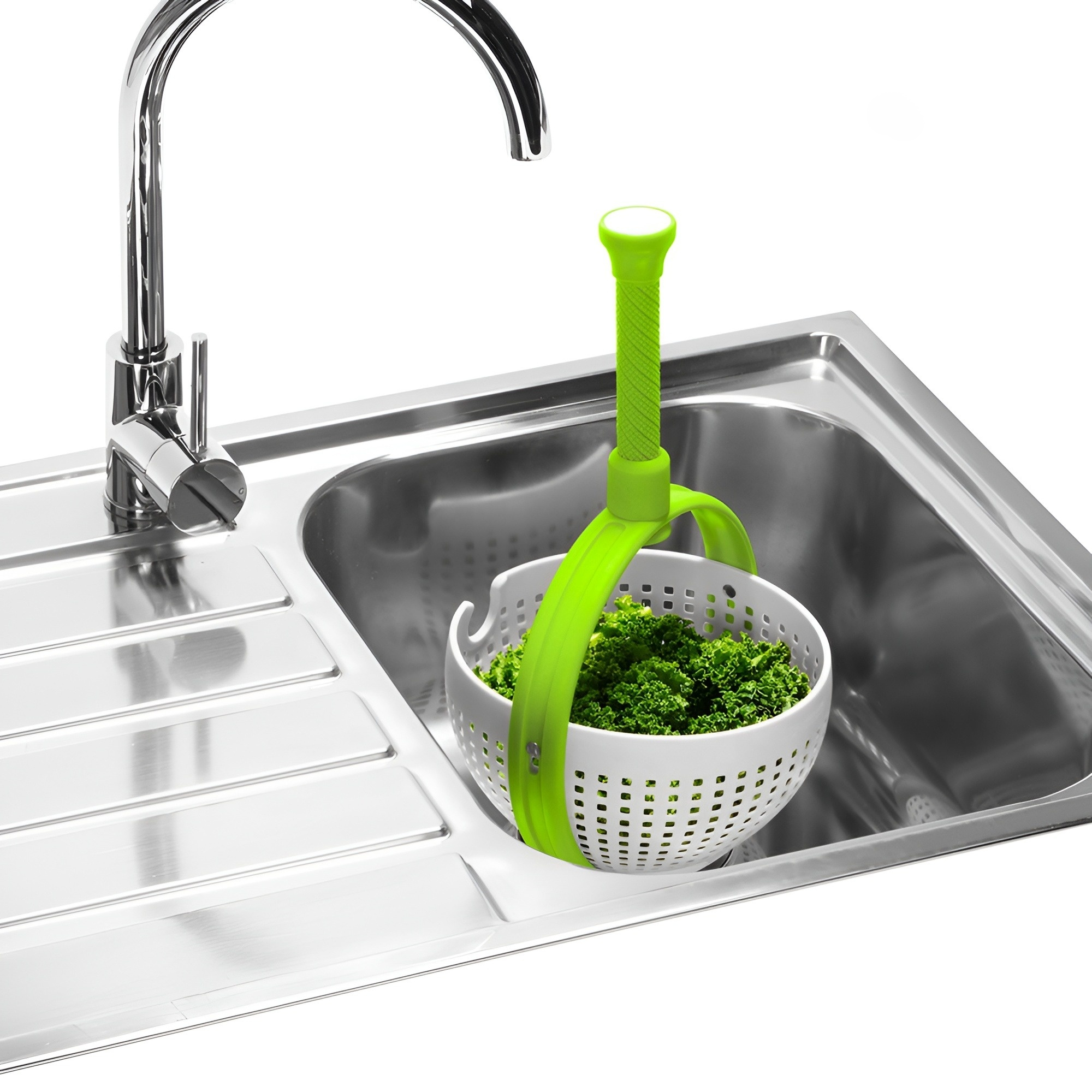 Vegetable Spinner and Draining Basket