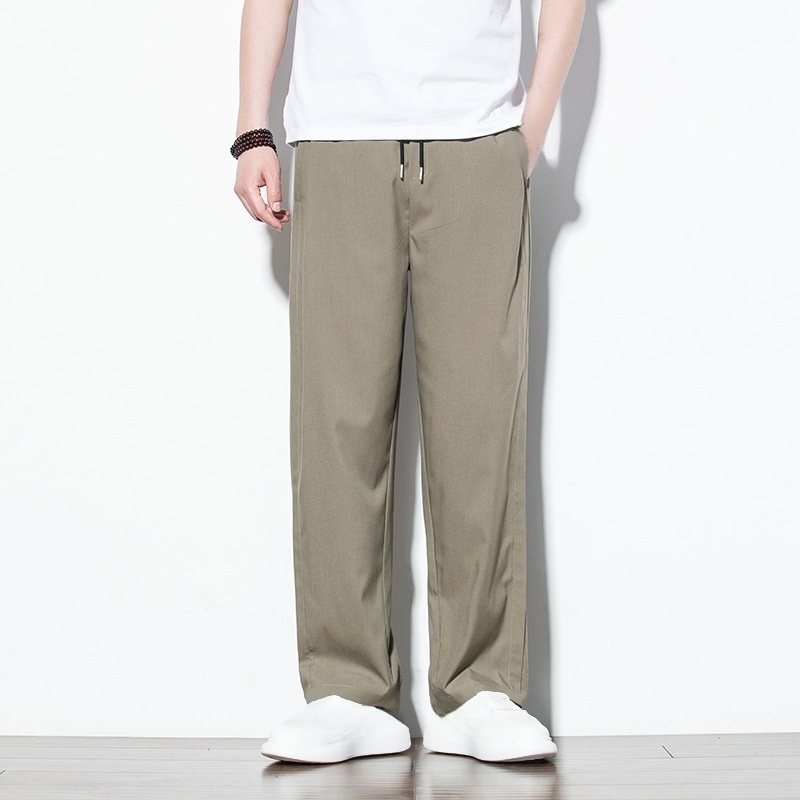 綿麻サルエルパンツ