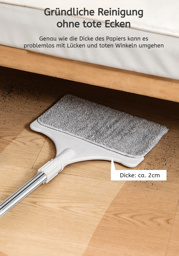 Effiziente Fensterreinigungsbürste mit Teleskopstiel