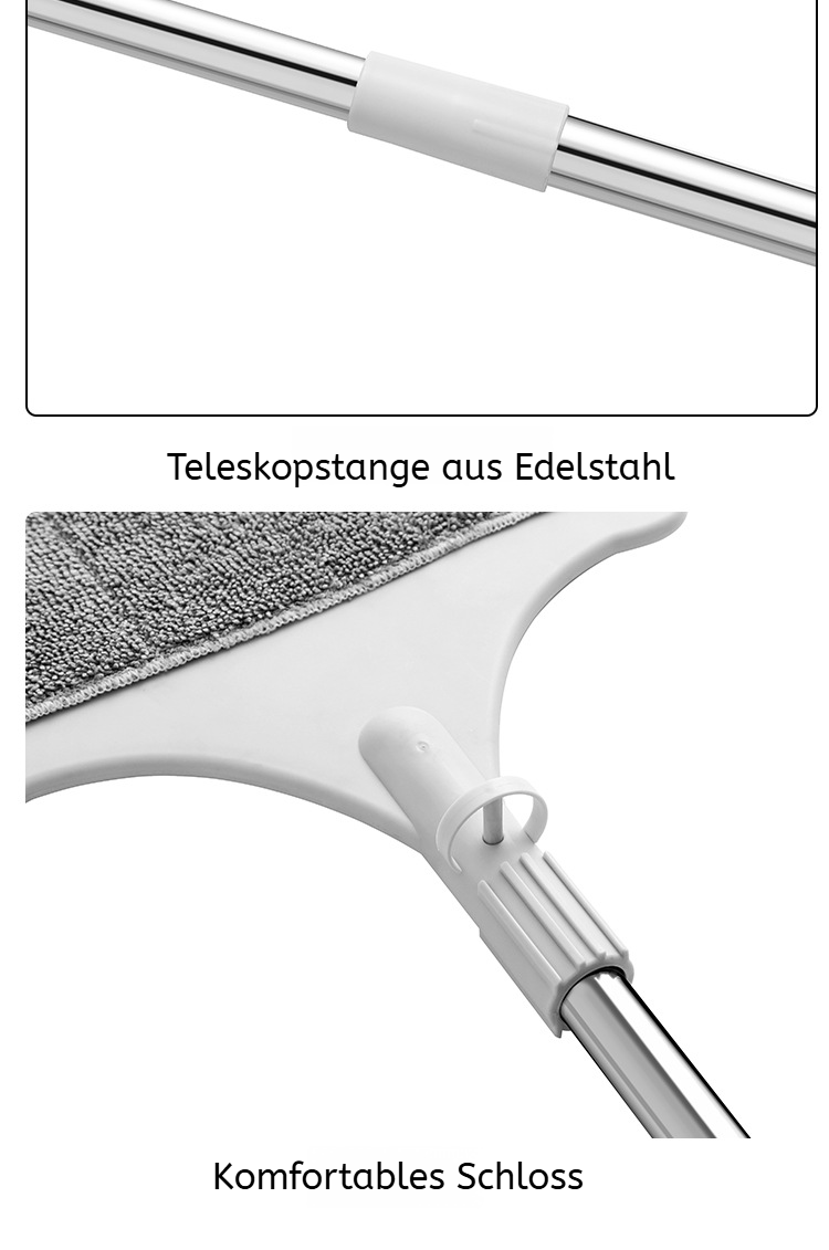 Saubere Fenster und Decken mit dem Lazy Mopp
