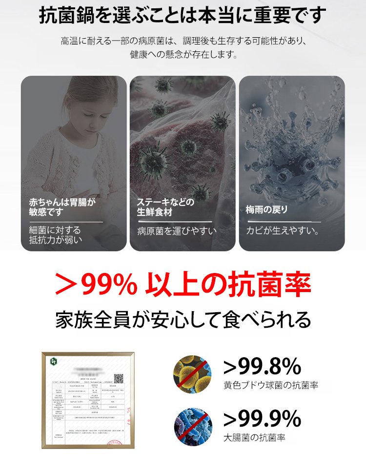 【一生使っても錆びない！】コーティングなしチタン製フライパン✨99.8% 純チタン 50 年錆びない