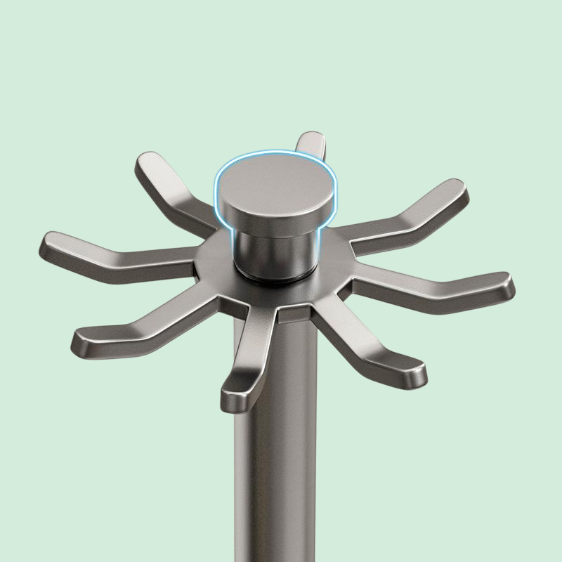 주방 회전 주걱대 숟가락 삽대 다기능 조리대 수납 걸이형 주방용품 배수구 받침대