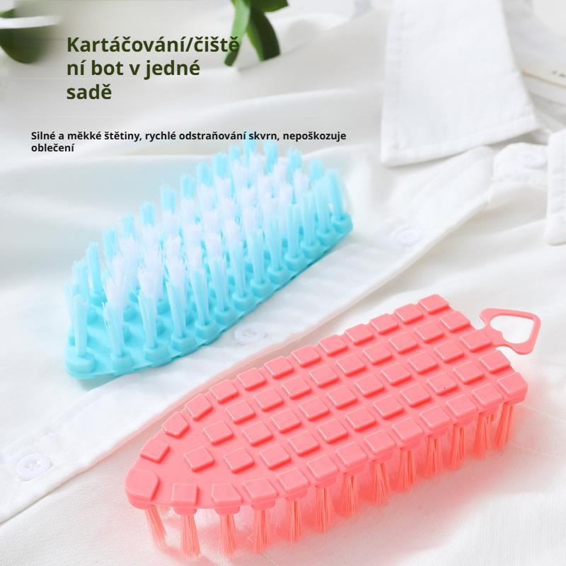 Ohebný kartáč na rohy, kartáč na čištění ovoce a zeleniny