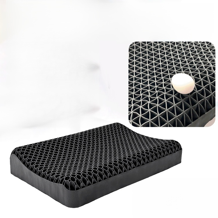 【목 보호 수면 도움】대나무 숯 펙틴 베개