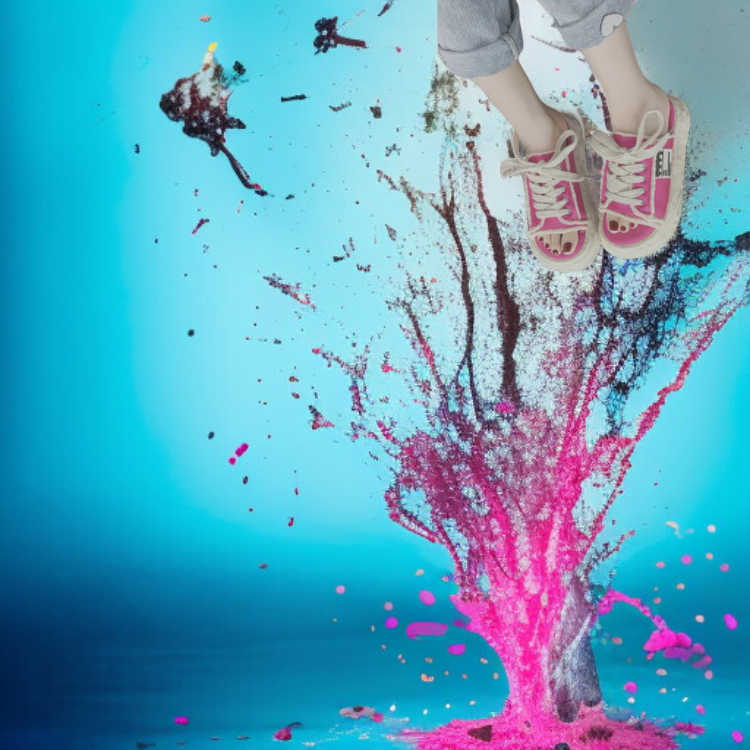 厚底キャンパスサンダル