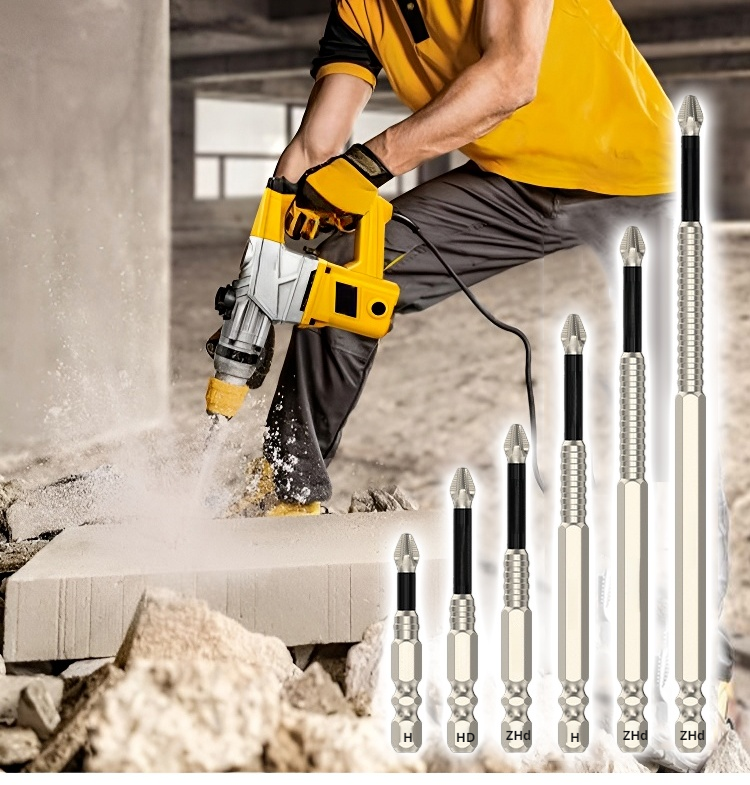 Detail protiskluzového povrchu na bitech