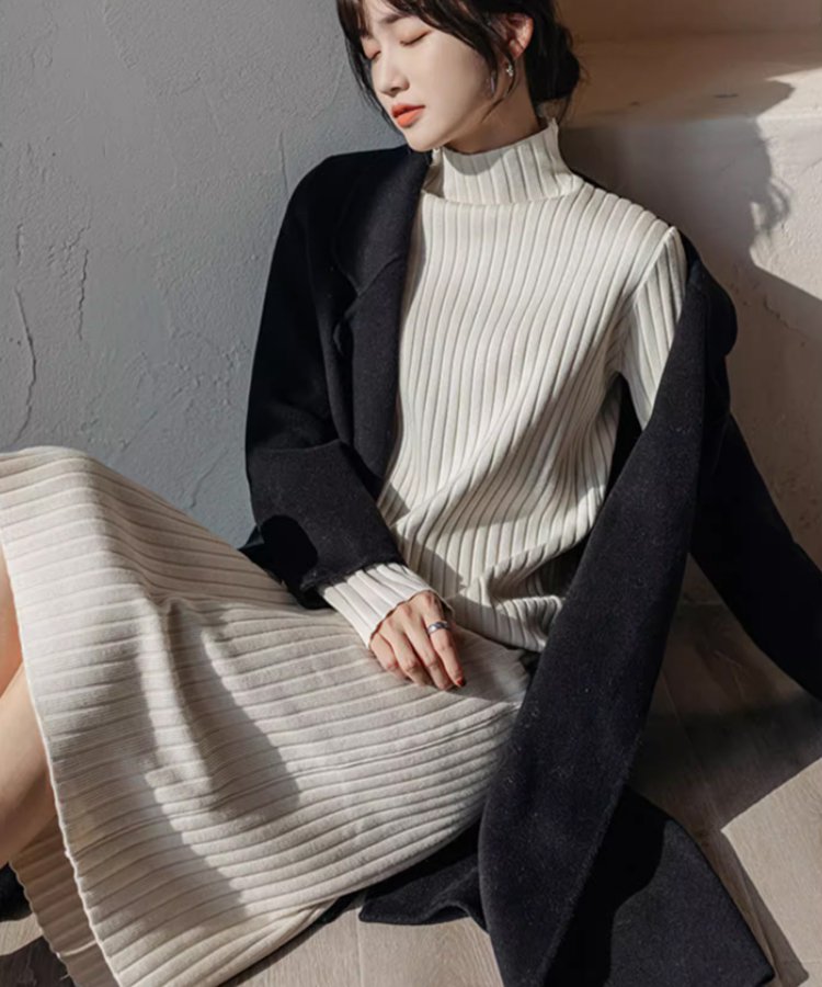  2024년 신상 니트 이너 원피스