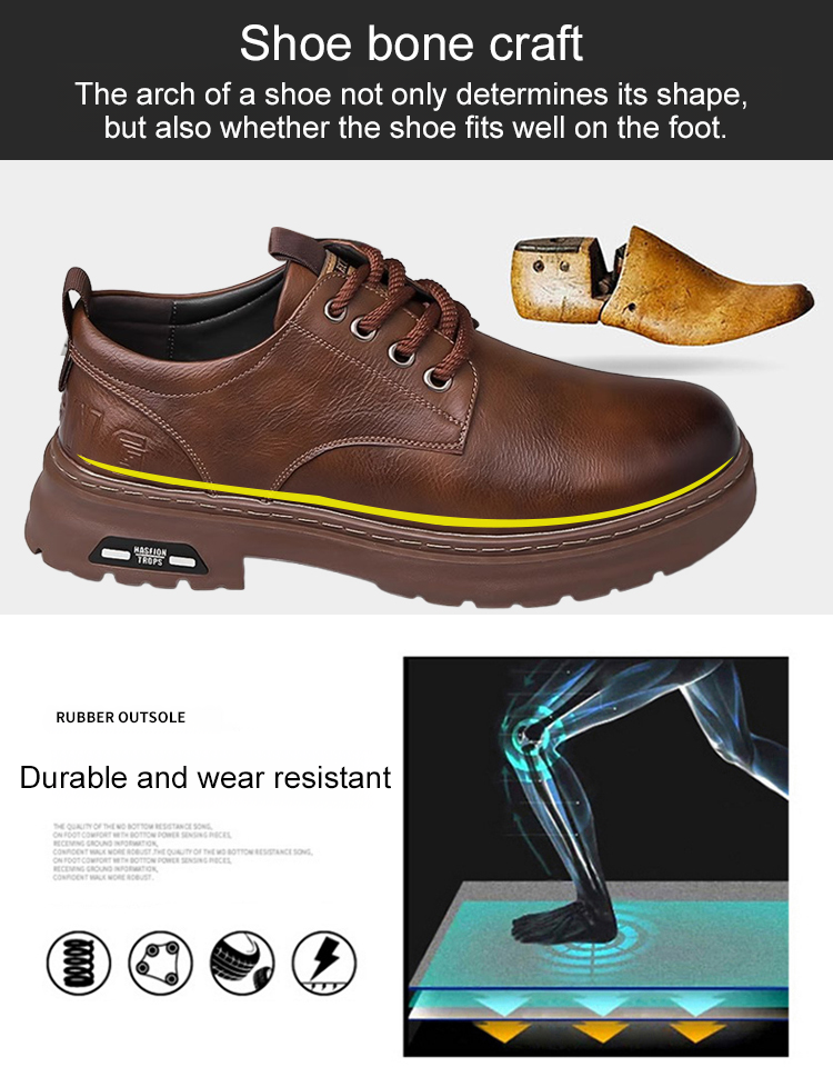 Men's premium leather sneakers