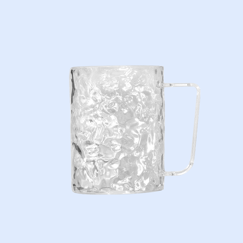 빙하 패턴 구강세정 컵