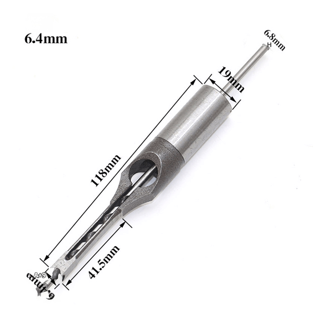 Kvalitní čtvercový vrták pro precizní vrtání