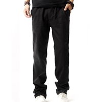 【綿麻パンツ】サラリと柔らかく涼しげなコットンリネン素材なので着心地も抜群！