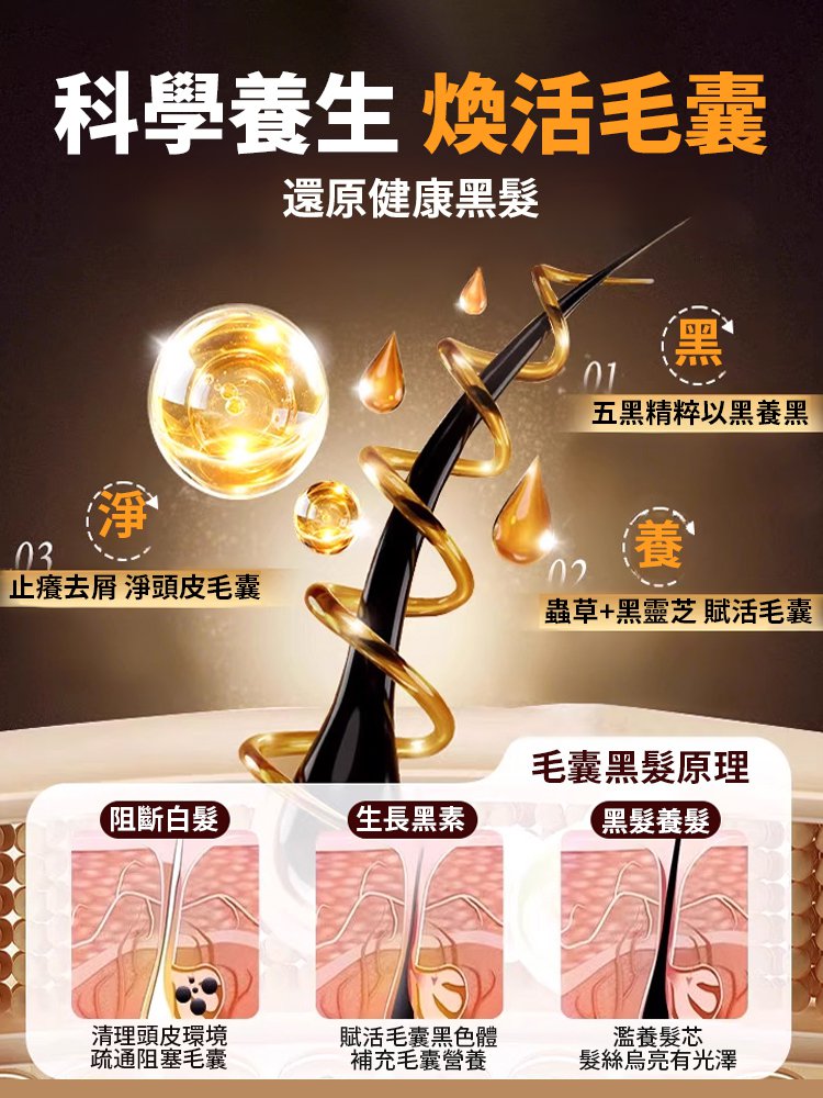 冬蟲夏草控油洗髮精