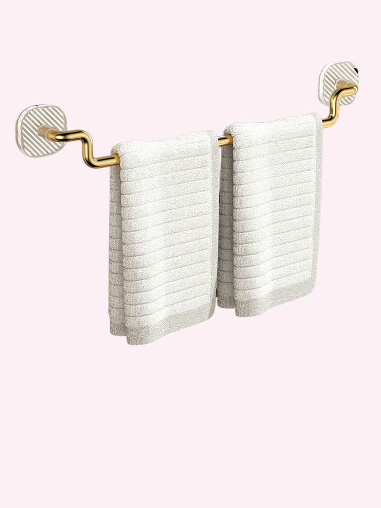 バスルーム用ノパンチ収納ラック ステンレススチールフックセット ペンダント バスタオルホルダー